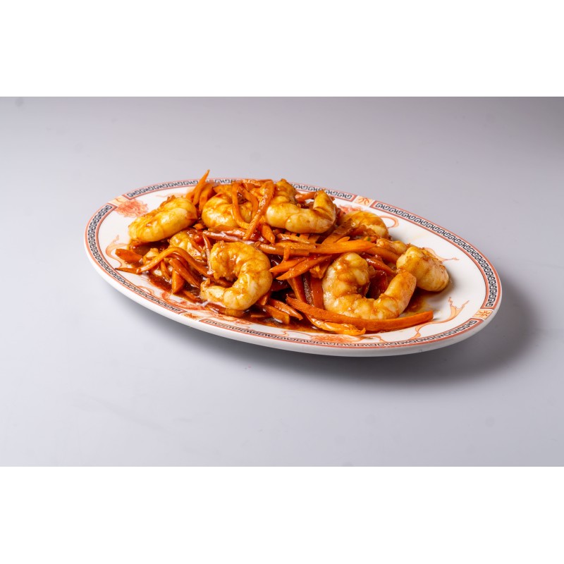 72 - Langostinos en salsa picante