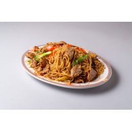 35 - Fideos fritos con ternera