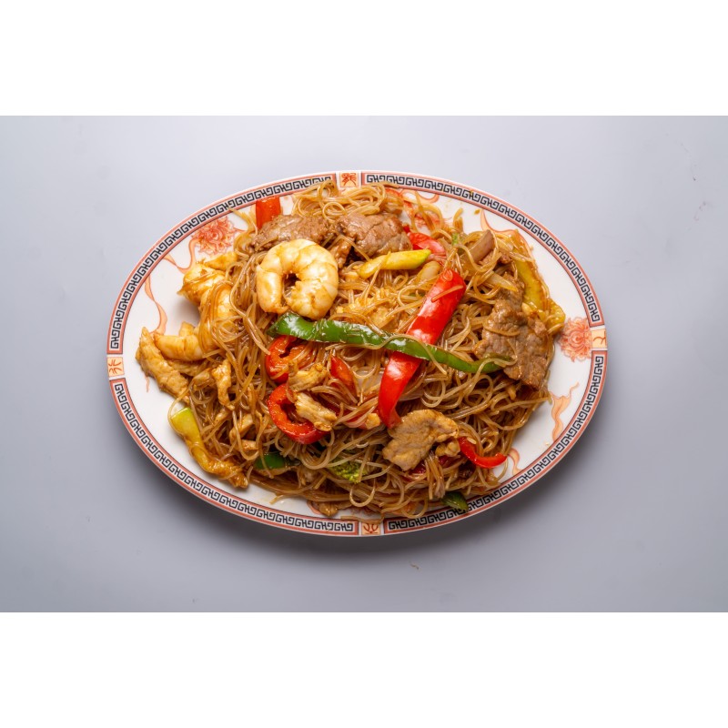 33 - Fideos fritos con tres delicias