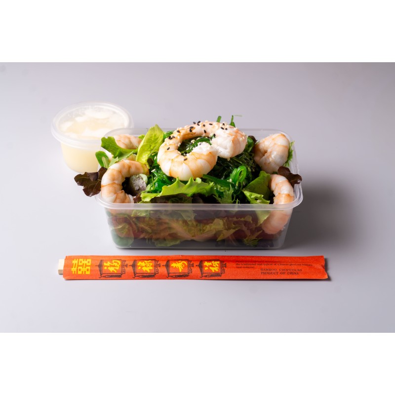 03 - Ensalada de wakame con langostinos