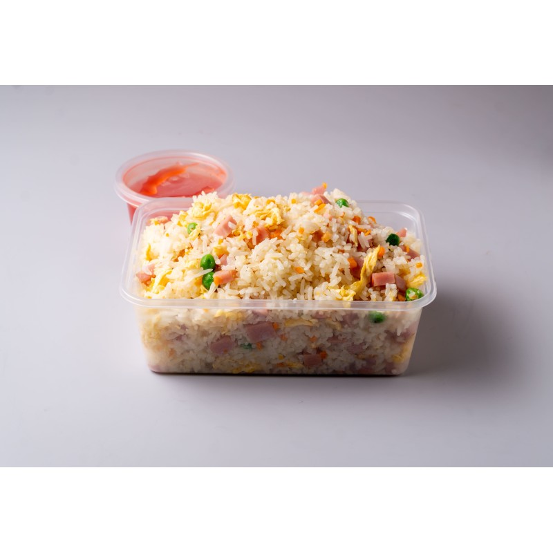 19 - Arroz frito con tres delicias